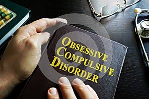 ObsessiveÃ¢â¬âcompulsive disorder OCD. photo